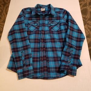 Salomon Women's  Medium LS Flannel shirt.